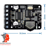 ماژول آمپلی فایر صوتی استریو بلوتوث دار XY-AP15  2×20W