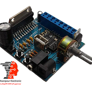 ماژول آمپلی فایر صوتی استریو بلوتوث و USB دار 4کانال  4×34W