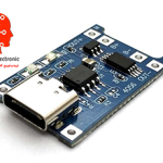 ماژول شارژر باطری لیتیومی سه چیپ TYPE C 3chip TP4056H