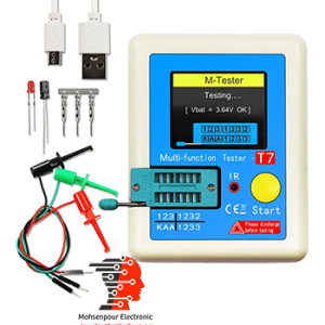 دستگاه تستر قطعات الکترونیکی مدل LCR-T7
