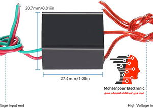ماژول یونیزاسیون هوا مینیاتوری مربعی 20KV
