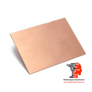 برد خام (فیبر مدار چاپی)فنول 20*30سانتی متر استخوانی