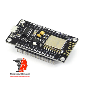 ماژول برد توسعه NodeMCU دارای هسته وای فای ESP8266 و مبدل CH340G با پورت micro USB