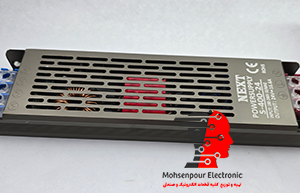 آداپتور سوئیچینگ(منبع تغذیه) صنعتی  24V 16.6A 400W   SLIM برند NEXT