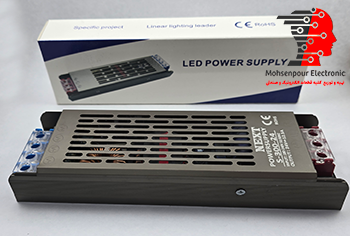 آداپتور سوئیچینگ(منبع تغذیه) صنعتی  24V 12.5A 300W   SLIM برند NEXT