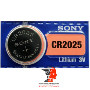 باطری سکه‌ای سونی مدل ( CR2025) مارک SONY