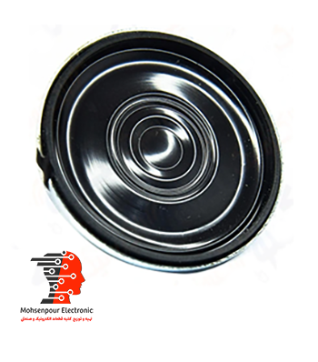 بلندگو(اسپیکر) تخت 8 اهم 0.5 وات  قطر 27mm