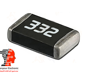 مقاومت SMD 1206 (3.3 کیلو اهم)  3.3KΩ