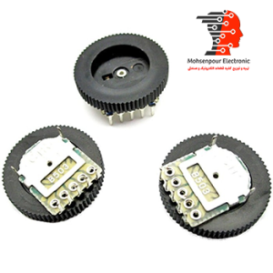 ولوم تخت 5 پایه 50KΩ(پنجاه کیلو اهم) 16mm