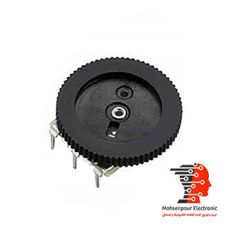 ولوم تخت 3 پایه 50KΩ(پنجاه کیلو اهم) 16mm