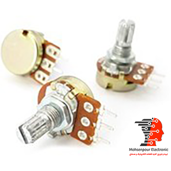 ولوم معمولی کوتاه 50KΩ (15mm)(پنجاه کیلو اهم)