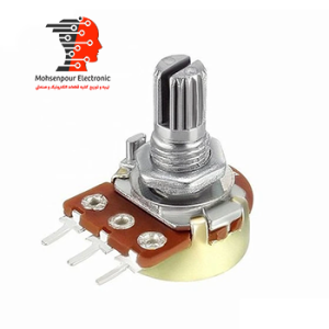 ولوم معمولی کوتاه 1MΩ (15mm)(یک مگا اهم)