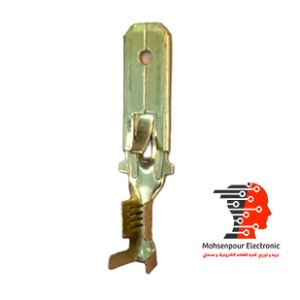 سرسیم نر فیش کولری برنجی بزرگ سایز 6.3mm