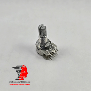 ولوم دوبل(استریو) کوتاه ریز(15mm)   50KΩ (پنجاه کیلو اهم)
