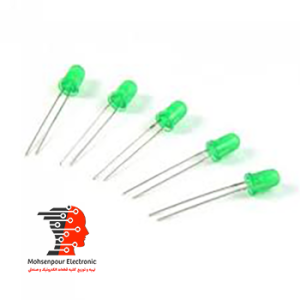 LED مات(خودرنگ) سبز 3mm
