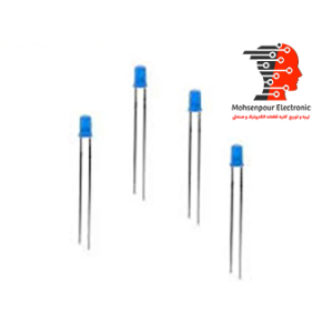 LED مات(خودرنگ) آبی 3mm