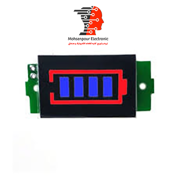 ماژول بارگراف نمایشگر سطح شارژ باطرى لیتیوم 1 تا 8 سل