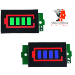 ماژول بارگراف نمایشگر سطح شارژ باطرى لیتیوم 1 تا 8 سل