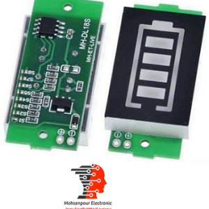 ماژول بارگراف نمایشگر سطح شارژ باطرى لیتیوم 1 تا 8 سل