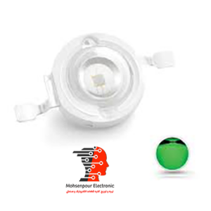 POWER LED رنگ سبز 1W