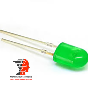 LED اوال(OVAL) 5mm سبز