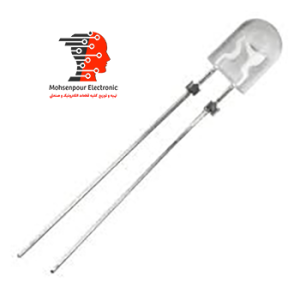 LED اوال(OVAL) 5mm سفید