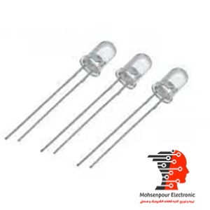 LED  شفاف(سوپر) سفید 5mm