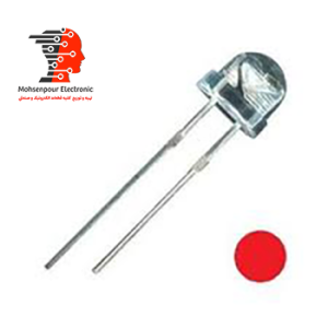 LED  کلاهی مارک HG قرمز 5mm