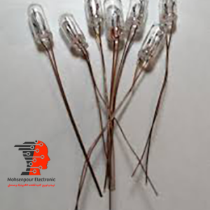 لامپ رشته ای 12 ولت 3mm