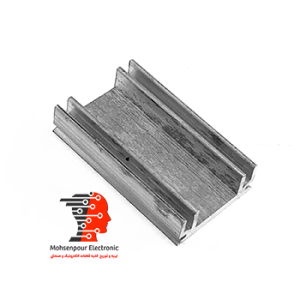 هیت سینک آلومینیومی شانه ای 4 پره سایز 50x30x12mm