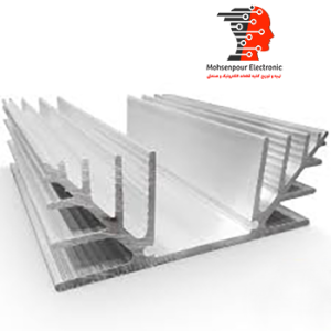 هیت سینک آلومینیومی شاخ گوزنی 18 پره سایز 64x30x20mm