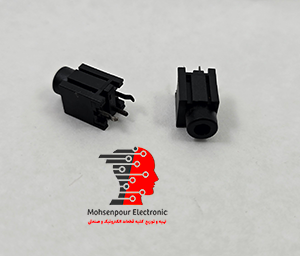 جک مادگی ایستاده استریو (AUX) 3.5MM ابعاد 10MM×10MM×17MM