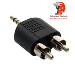 فیش تبدیل 2 سر نری سونی (SONY AV) به جک نری 3.5 میلی متری استریو
