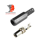 فیش نری آداپتور کوتاه پلاستیکی 5.5MM×2.5MM