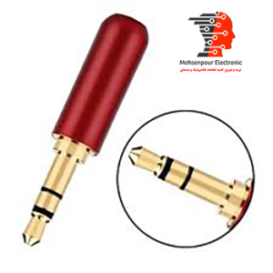 فیش 2 خط  نری استریو جک(AUX) 3.5MM فلزی مارک SEENNHEISER