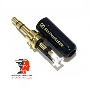 فیش 2 خط  نری استریو جک(AUX) 3.5MM فلزی مارک SEENNHEISER