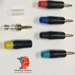 فیش 2 خط  نری استریو جک(AUX) 3.5MM فلزی حرفه ای کابل خور
