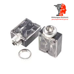 جک مادگی استریو (AUX) 3.5MM مهره خور شیشه ای