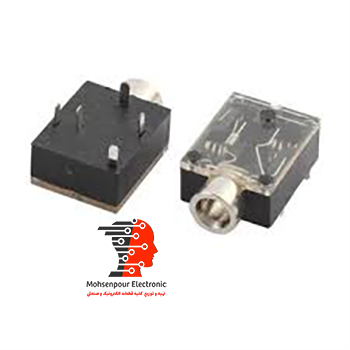 جک مادگی استریو (AUX) 3.5MM مهره خور شیشه ای
