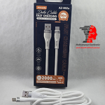 کابل(رابط) شارژر اندروید Type-C ( تایپ سی )  66W مدل AZ-B02a  دو متری درجه یک